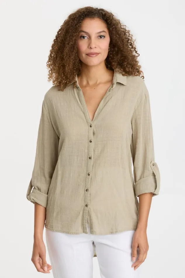 Porter Blouse Pastel Rosemary Clothing XCVI ShirtsBlouses
