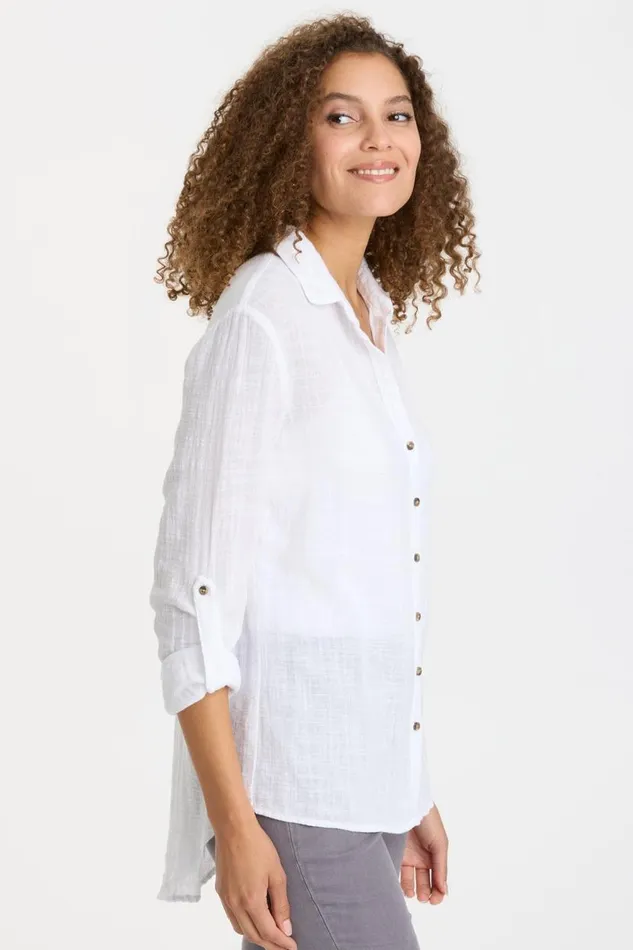 Porter Blouse White Clothing XCVI ShirtsBlouses