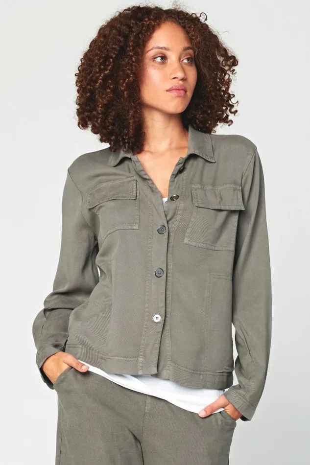 Prairie Trucker Jacket Canteen Clothing XCVI Jackets