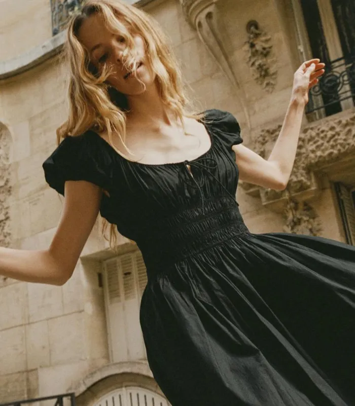 QUINN DRESS Black Shop DEN Dresses