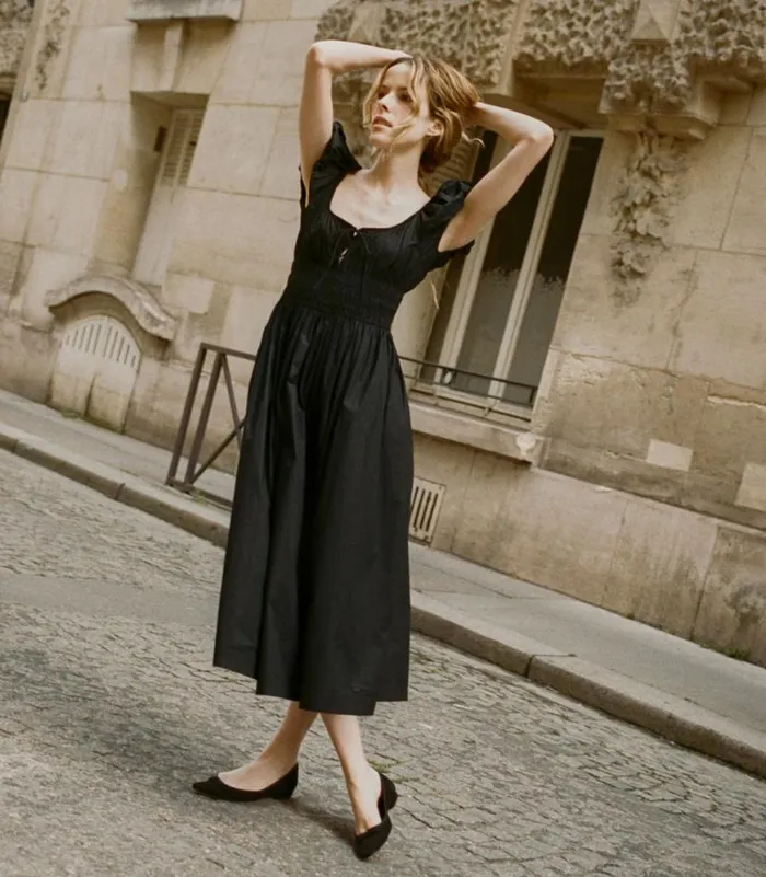 QUINN DRESS Black Shop DEN Dresses