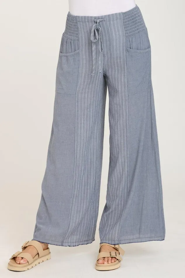 Quita Wide Leg Indigo Clothing XCVI Pants