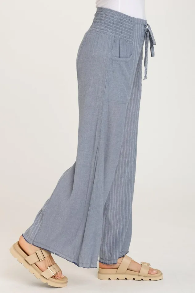 Quita Wide Leg Indigo Clothing XCVI Pants