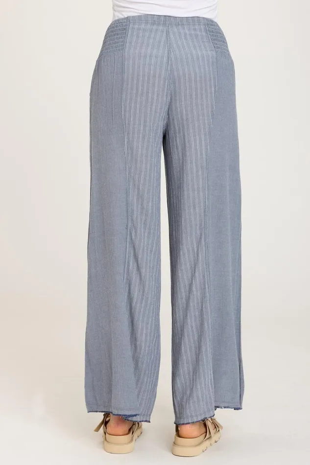 Quita Wide Leg Indigo Clothing XCVI Pants