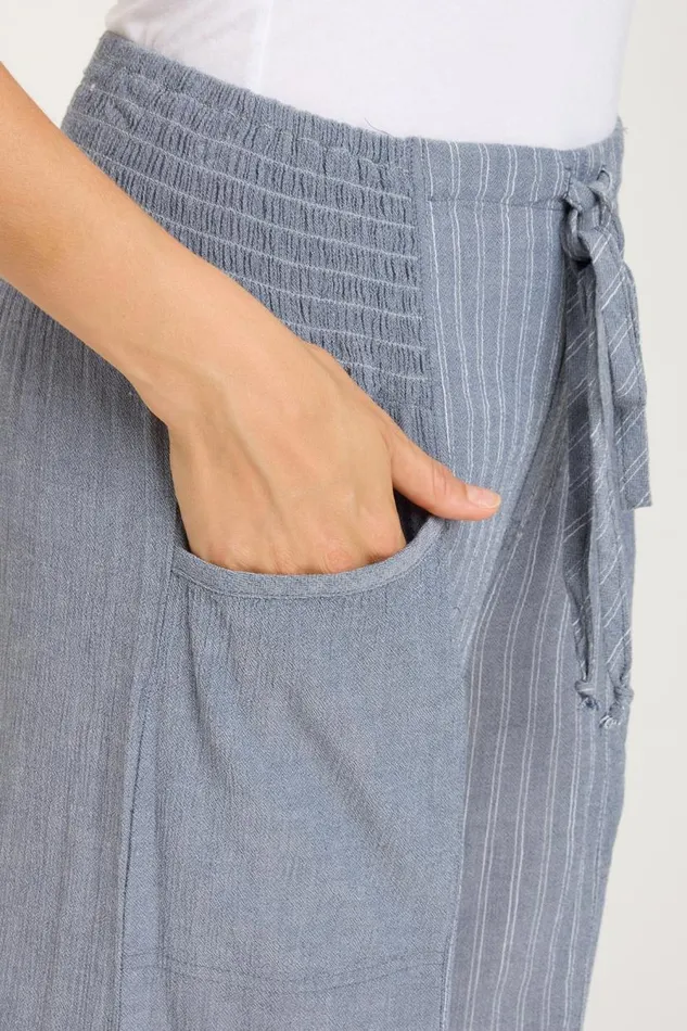 Quita Wide Leg Indigo Clothing XCVI Pants