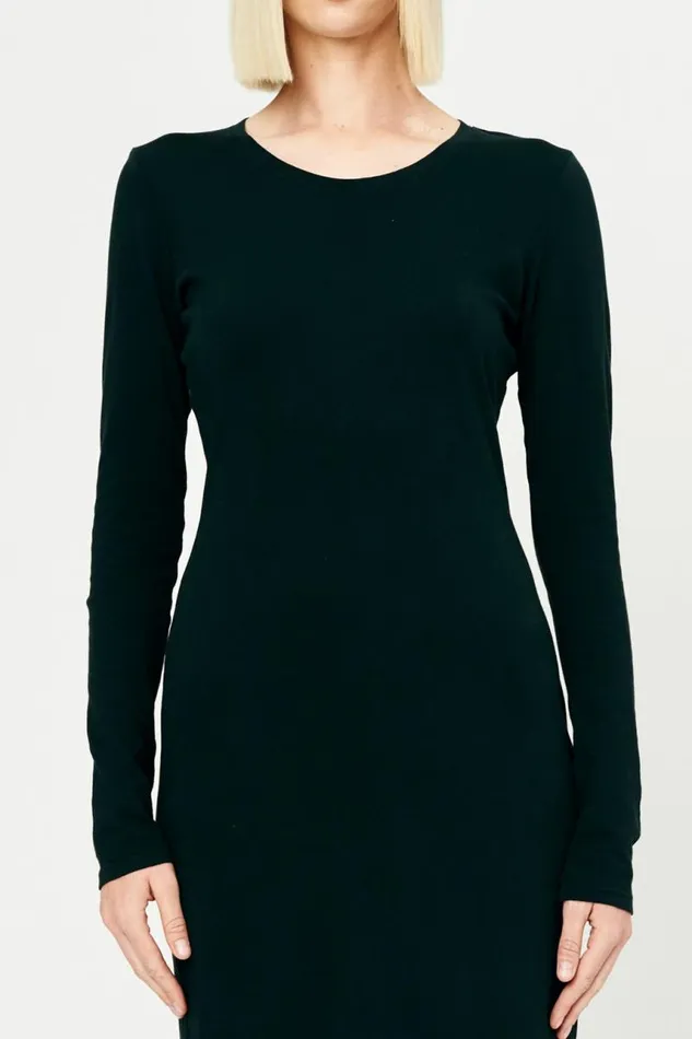 Raquel Allegra Dresses Women Black Jerry Dress Raquel Allegra Dresses Women Black Jerry Dress
