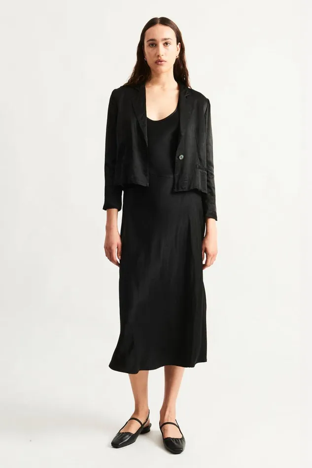 Raquel Allegra Jackets Women Black Avalon Jacket