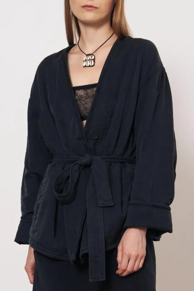 Raquel Allegra Jackets Women Black Soma Jacket