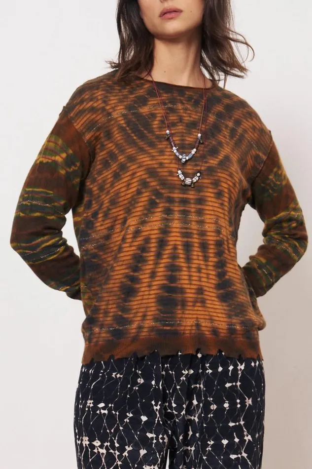 Raquel Allegra Sweaters and Knits Women Cashmere Green Kenya Pullover