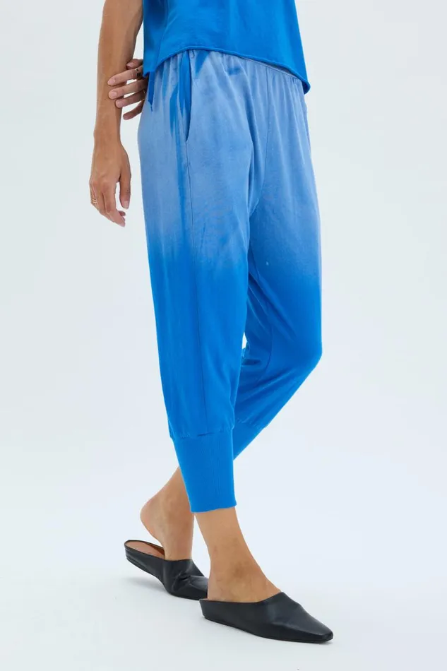 Raquel Allegra TShirts Women Faded Lapis Jezebel Pant