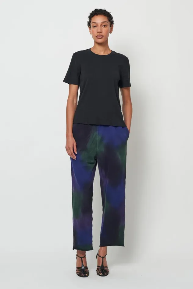 Raquel Allegra Tops Women Black Boy Tee