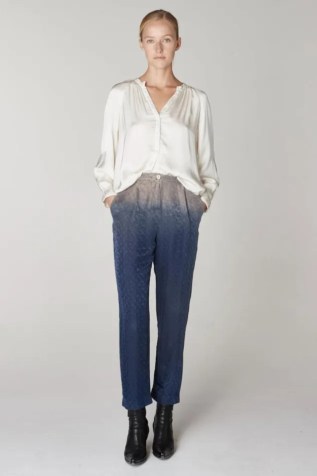 Raquel Allegra Tops Women Dirty White Sparrow Top