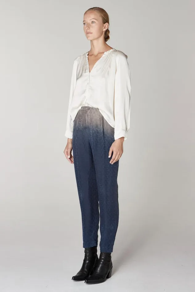 Raquel Allegra Tops Women Dirty White Sparrow Top Raquel Allegra Tops Women Dirty White Sparrow Top