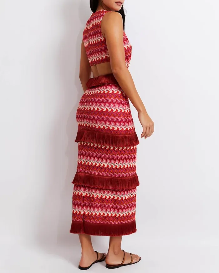 Ready To Wear Crochet Cutout Maxi Dress X Harrods FINAL SALE PatBO Dresses and Jumpsuits