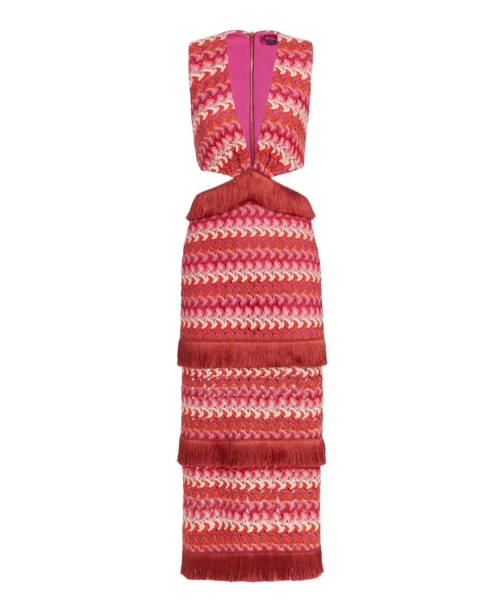 Ready To Wear Crochet Cutout Maxi Dress X Harrods FINAL SALE PatBO Dresses and Jumpsuits