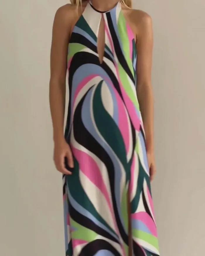 Ready To Wear DELOS KEYHOLE MAXI DRESS FINAL SALE PatBO Dresses and Jumpsuits