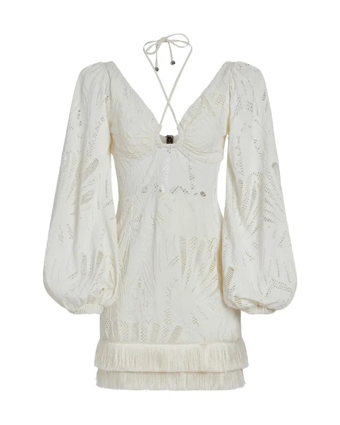 Ready To Wear Long Sleeve Lace Mini Dress FINAL SALE PatBO Dresses and Jumpsuits