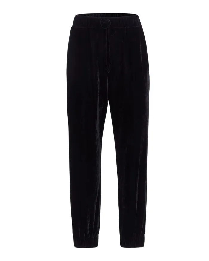 Ready To Wear Luxe Velvet Jogger FINAL SALE PatBO Bottoms