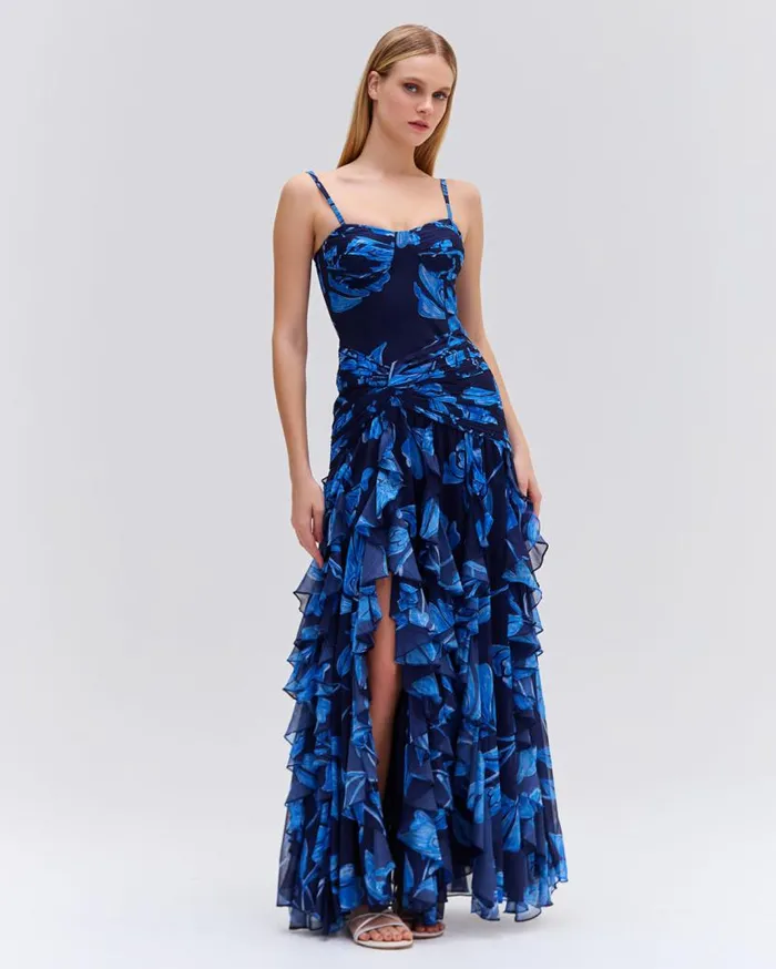 Ready To Wear NIGHTFLOWER BUSTIER MAXI DRESS FINAL SALE PatBO Dresses and Jumpsuits Ready To Wear NIGHTFLOWER BUSTIER MAXI DRESS FINAL SALE PatBO Dresses and Jumpsuits