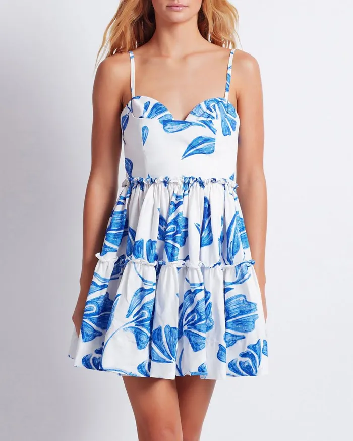 Ready To Wear Nightflower Cotton Mini Dress FINAL SALE PatBO Dresses and Jumpsuits