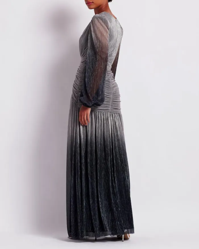 Ready To Wear OMBRE LUREX PLUNGE GOWN FINAL SALE PatBO Dresses and Jumpsuits
