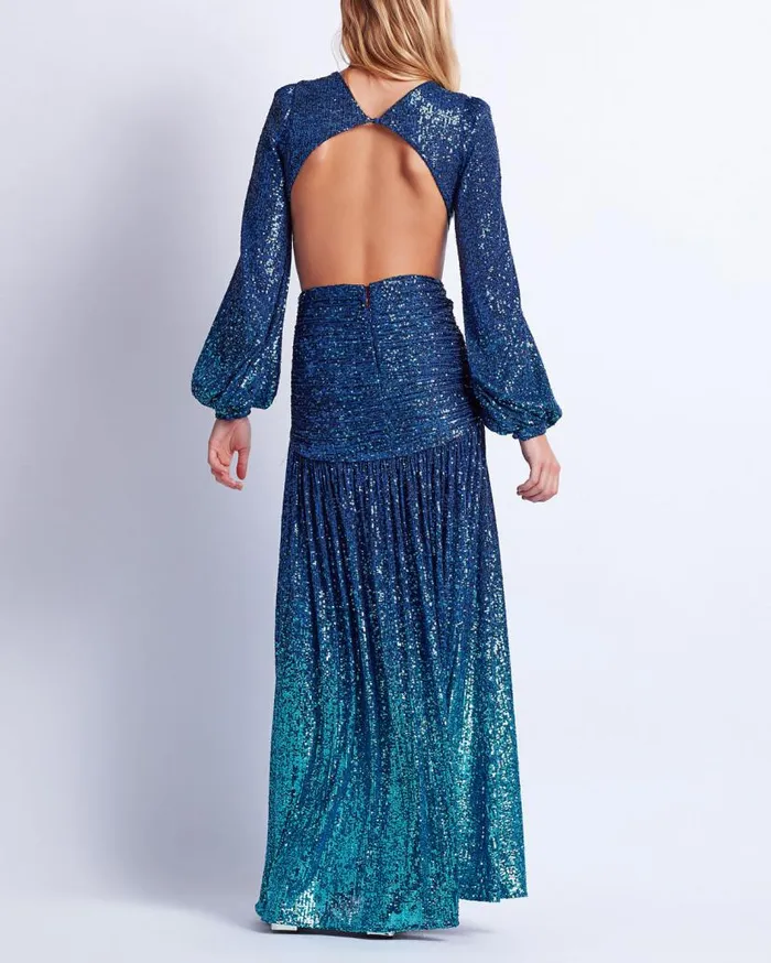 Ready To Wear OMBRE SEQUIN GOWN FINAL SALE PatBO Dresses and Jumpsuits
