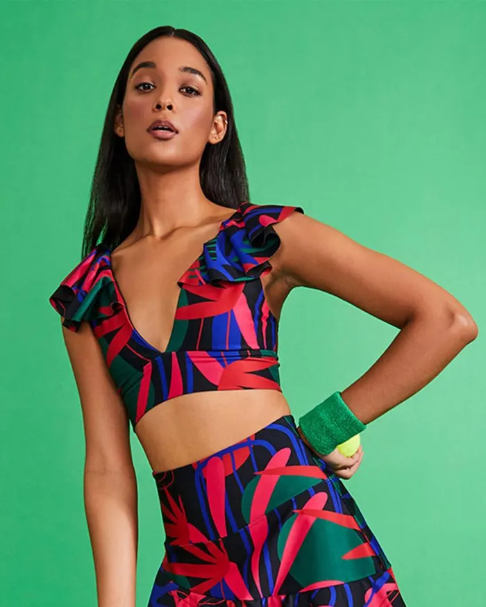 Ready To Wear RIO PRINT FLY AWAY BRA FINAL SALE PatBO Active