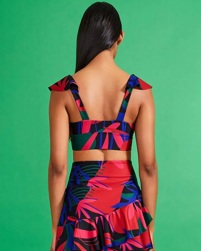Ready To Wear RIO PRINT FLY AWAY BRA FINAL SALE PatBO Active