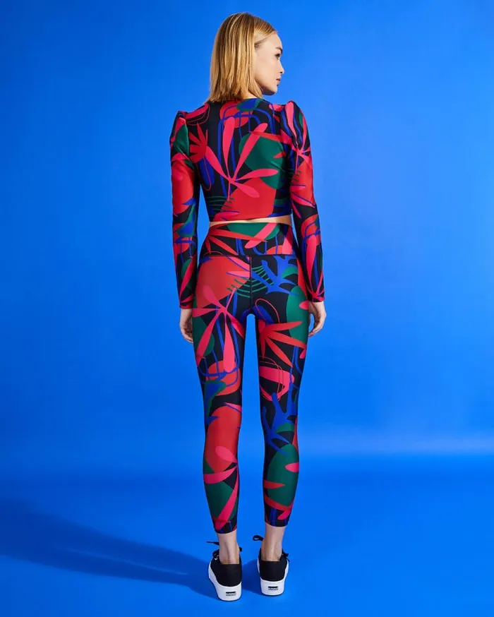 Ready To Wear RIO PRINT HIGH RISE LEGGING FINAL SALE PatBO Bottoms