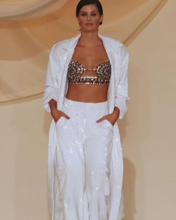 Ready To Wear Sequin Cargo Pants FINAL SALE PatBO Bottoms