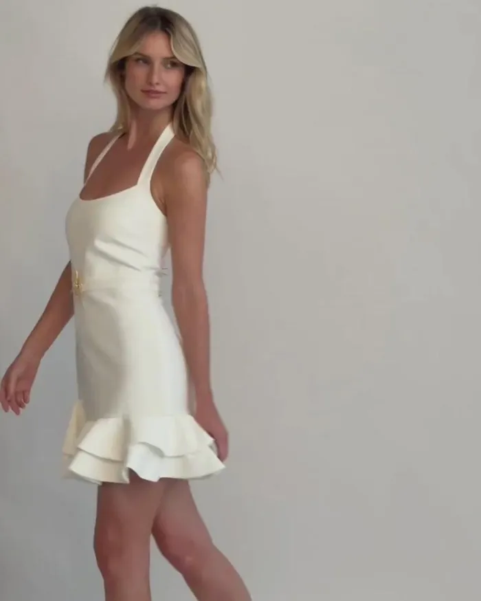 Ready To Wear Soleil Mini Dress PatBO Dresses and Jumpsuits