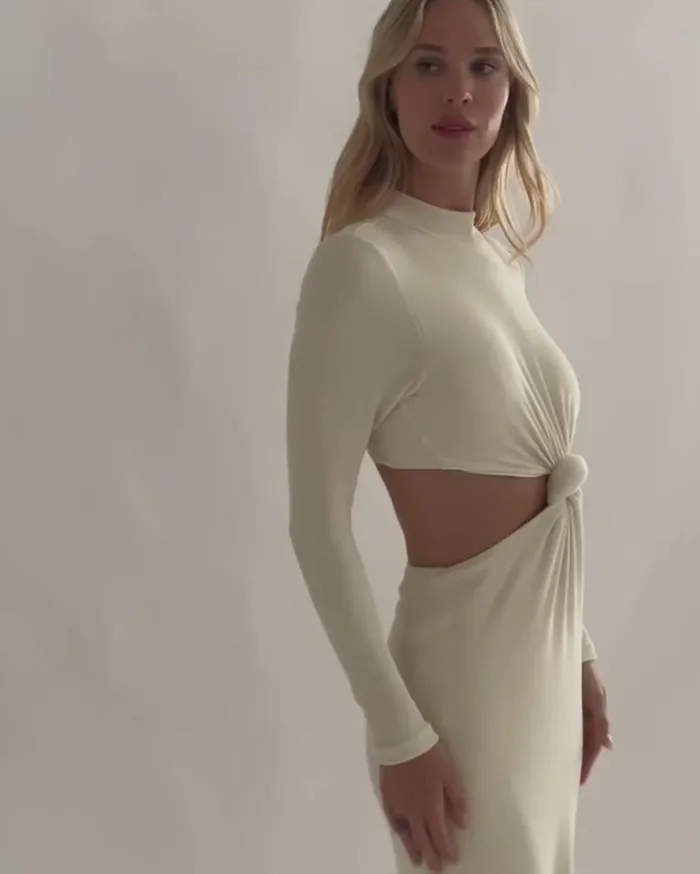 Ready To Wear Stretch Knit Midi Dress FINAL SALE PatBO Dresses and Jumpsuits