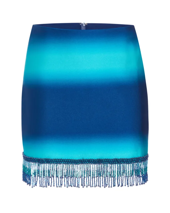 Ready To WearSwim OMBRE BEADED MINI SKIRT FINAL SALE PatBO Matching Sets