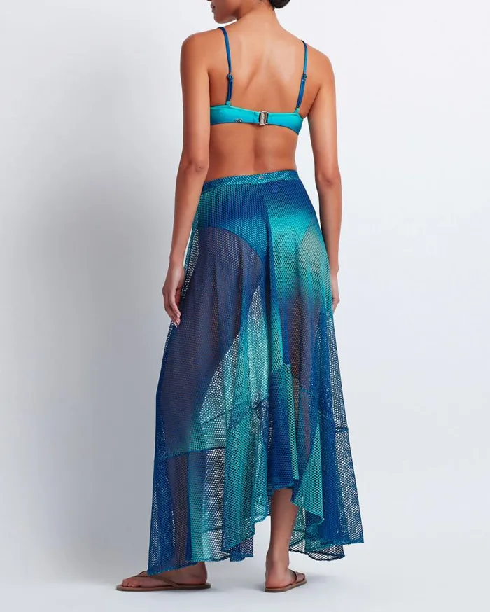 Ready To WearSwim OMBRE NETTED BEACH SKIRT FINAL SALE PatBO Matching Sets