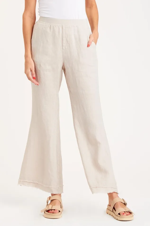Remi Wide Leg Cremini Clothing XCVI Pants
