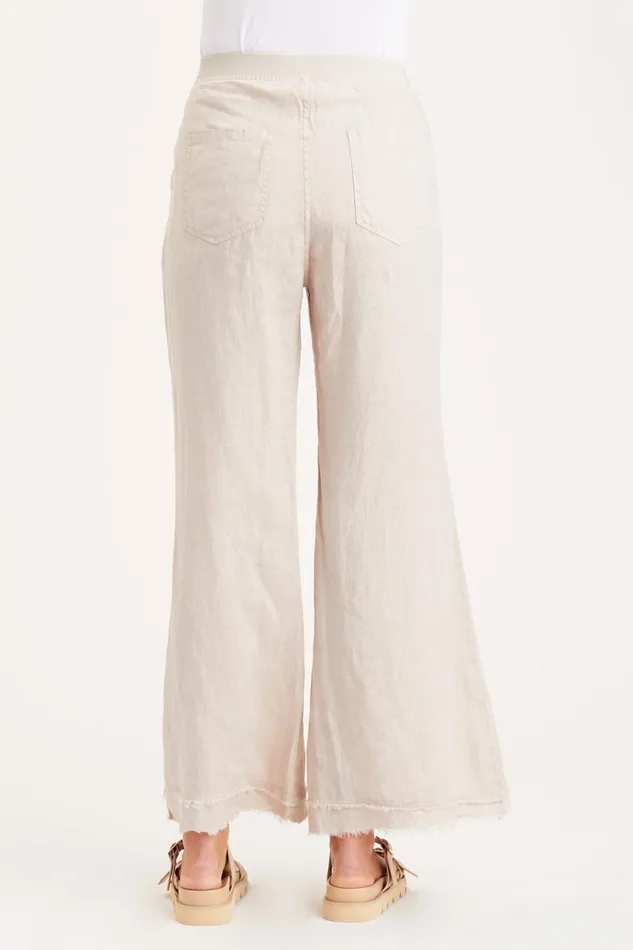 Remi Wide Leg Cremini Clothing XCVI Pants