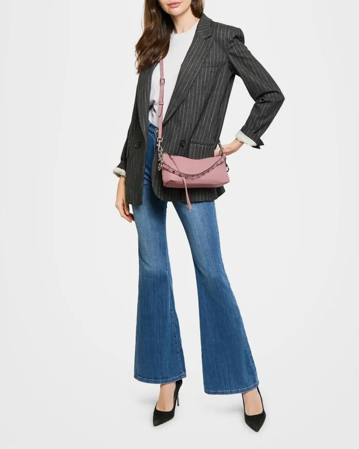 Riverside Convertible Crossbody Moon Pink Women Aimee Kestenberg Crossbody Bags