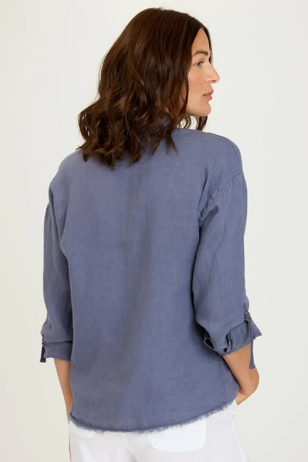 Rorin ButtonUp Hypnotic Pigment Clothing XCVI ShirtsBlouses