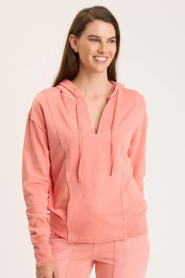 Rosalyn Hoodie Tambourine Pigment Clothing XCVI Sweatshirts