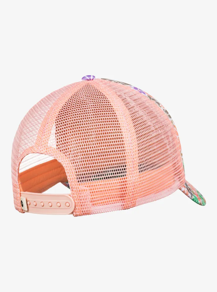 Roxy Accessories 416 Honey Coconut Trucker Hat White All About Sol Mini Rg 8211 Girls