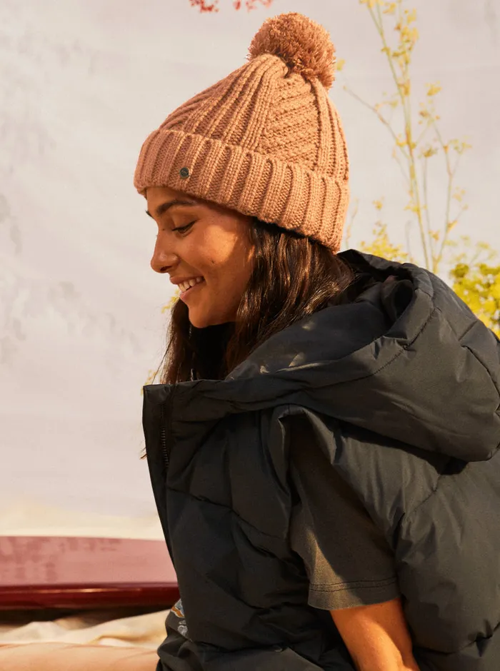 Roxy Beanies Cozy Sundown Beanie Dusty Coral 8211 Womens