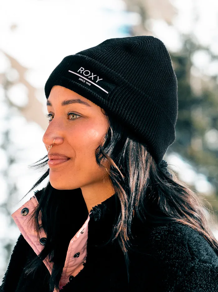 Roxy Beanies Folker Beanie True Black 8211 Womens
