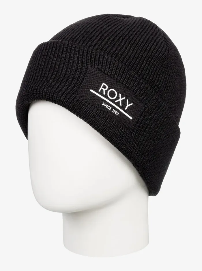 Roxy Beanies Folker Beanie True Black 8211 Womens