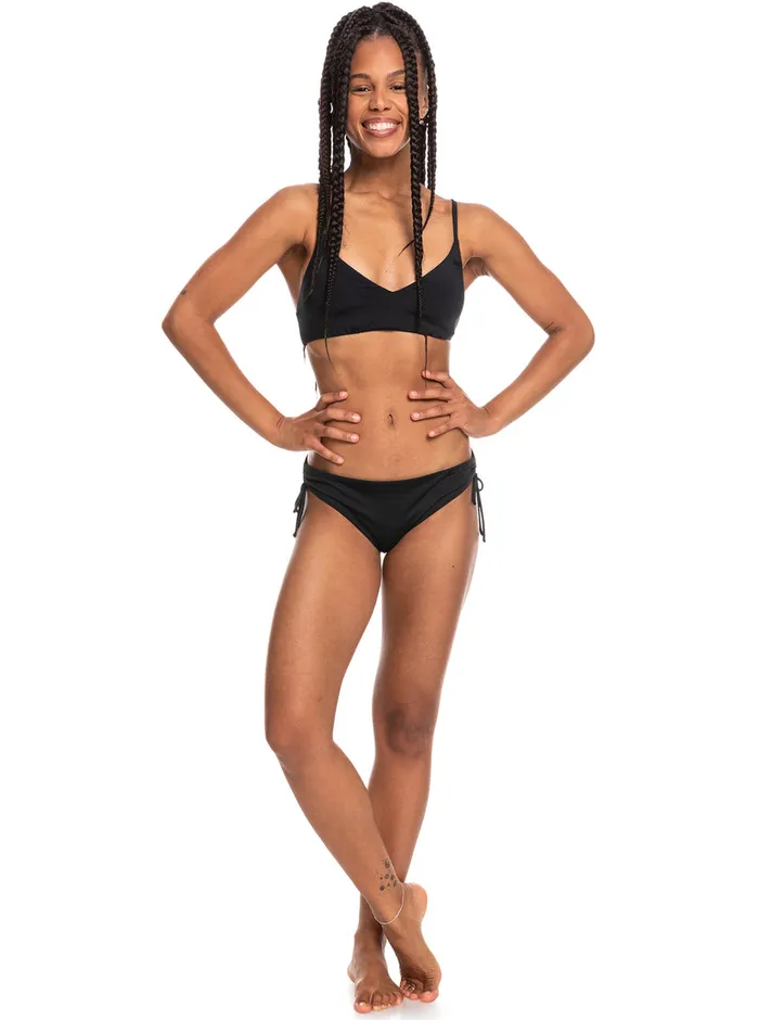 Roxy Bikini Bottoms Beach Classics Hipster Bikini Bottoms Anthracite 8211 Womens