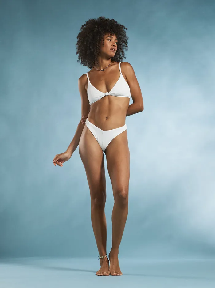 Roxy Bikini Bottoms Love Cheeky Bikini Bottoms Bright White 8211 Womens