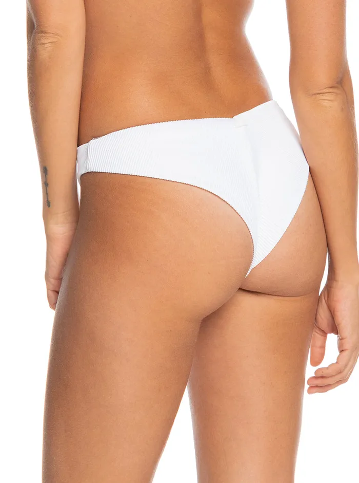 Roxy Bikini Bottoms Love Cheeky Bikini Bottoms Bright White 8211 Womens