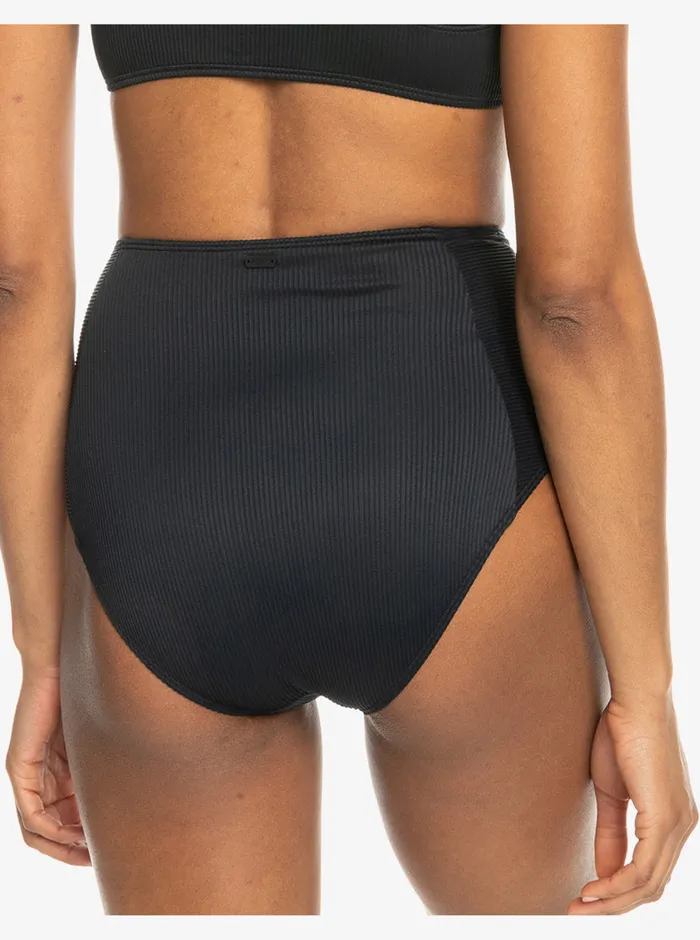 Roxy Bikini Bottoms Rib Love The Oahu Bikini Bottoms Anthracite 8211 Womens