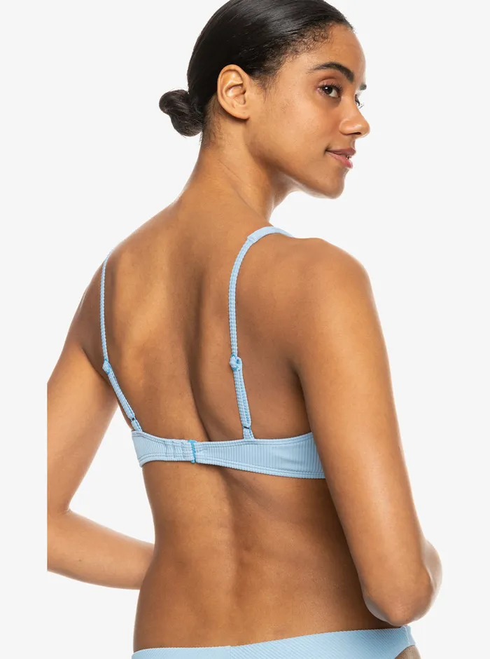 Roxy Bikini Tops Love The Oceana Bikini Top Bel Air Blue 8211 Womens
