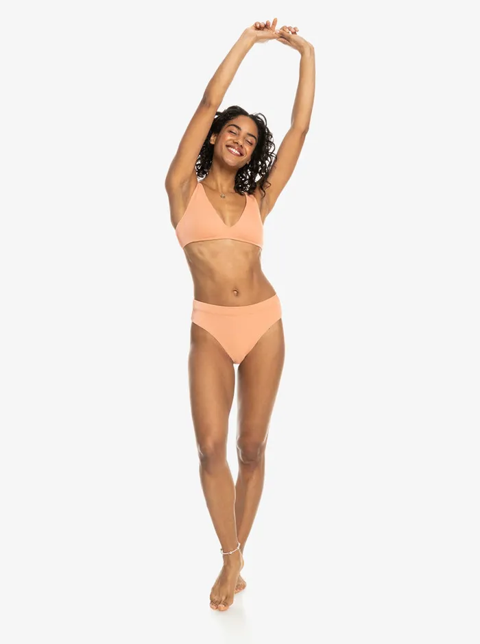 Roxy Bikini Tops Love The Oceana Bikini Top Salmon 8211 Womens
