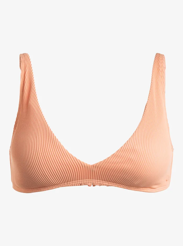Roxy Bikini Tops Love The Oceana Bikini Top Salmon 8211 Womens